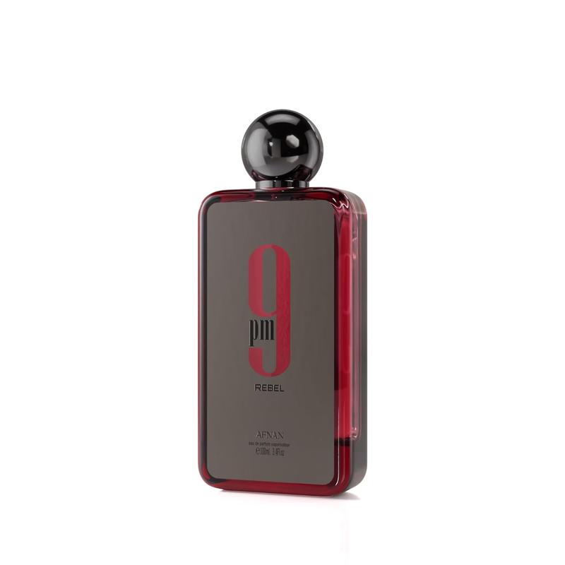 Afnan 9 PM Rebel Unisex Eau De Parfum, 100ml (3.4 oz) - Fragrance for Men and Women | Long Lasting fragrance.