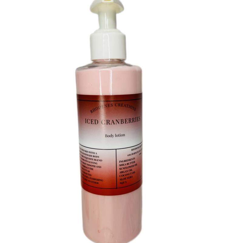 Ice Cranberries body lotion