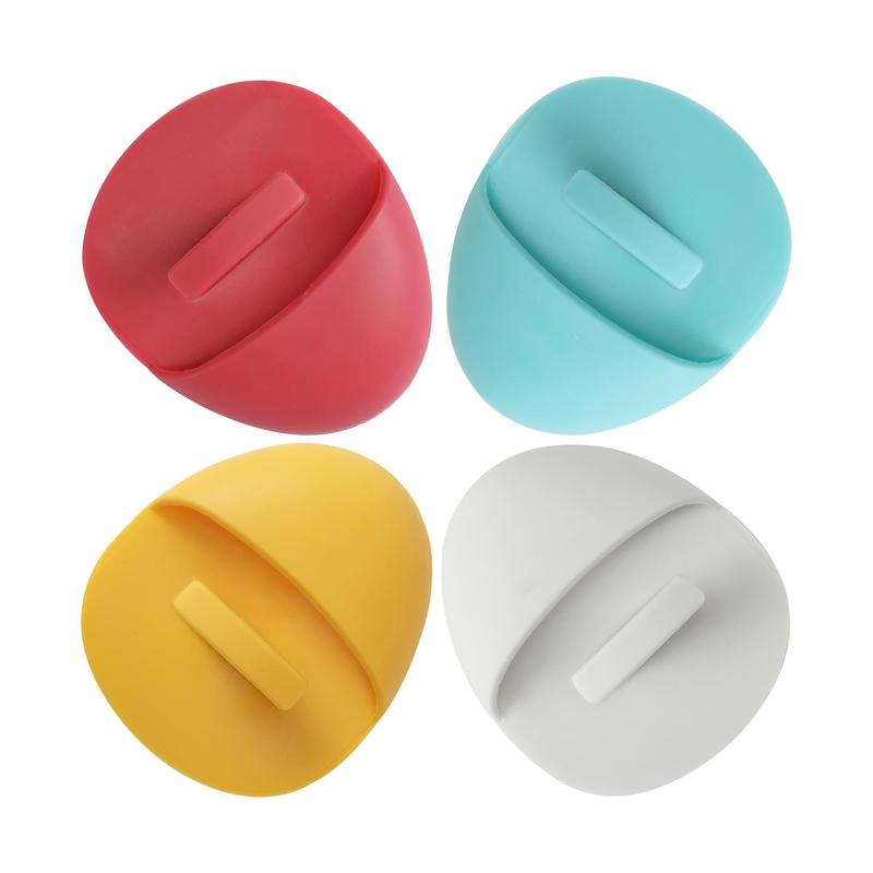 Facial Cleansing Brush, 4 Pack, Silicone Face Scrubber Exfoliator, Face Exfoliator Scrubber, Facial Scrubber for Face Cleanser Brush, Exfoliating Face Scrubber, Face Brush Skincare Comfort