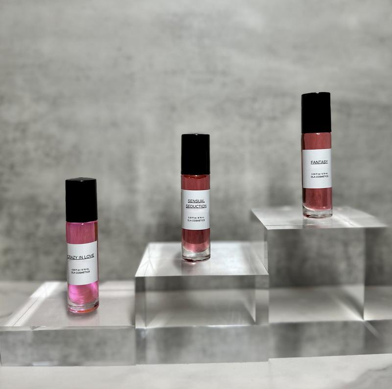 DLA COSMETICS ATTRACTION ROLL ON OIL TRIO: CRAZY IN LOVE, SENSUAL SEDUCTION, FANTASY