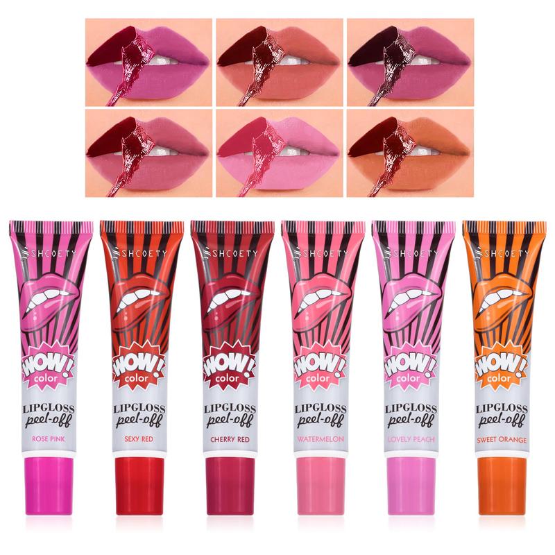 Long Lasting Lip Gloss, 1 Count Matte Lipstick, Moisturizing Lip Glaze, Glossy Lip Glaze Stick, Plumping Lip Oil Lip Stick for Girls & Women