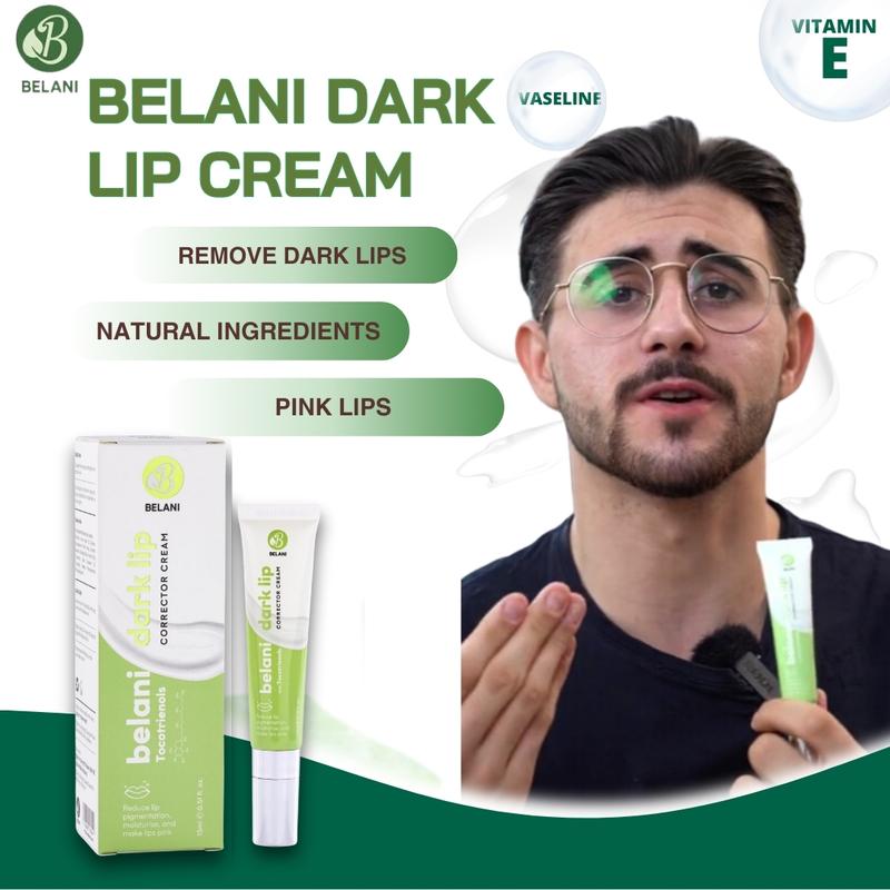 Belani Dark Lip Cream - Return rosy, smooth lips - 15ml