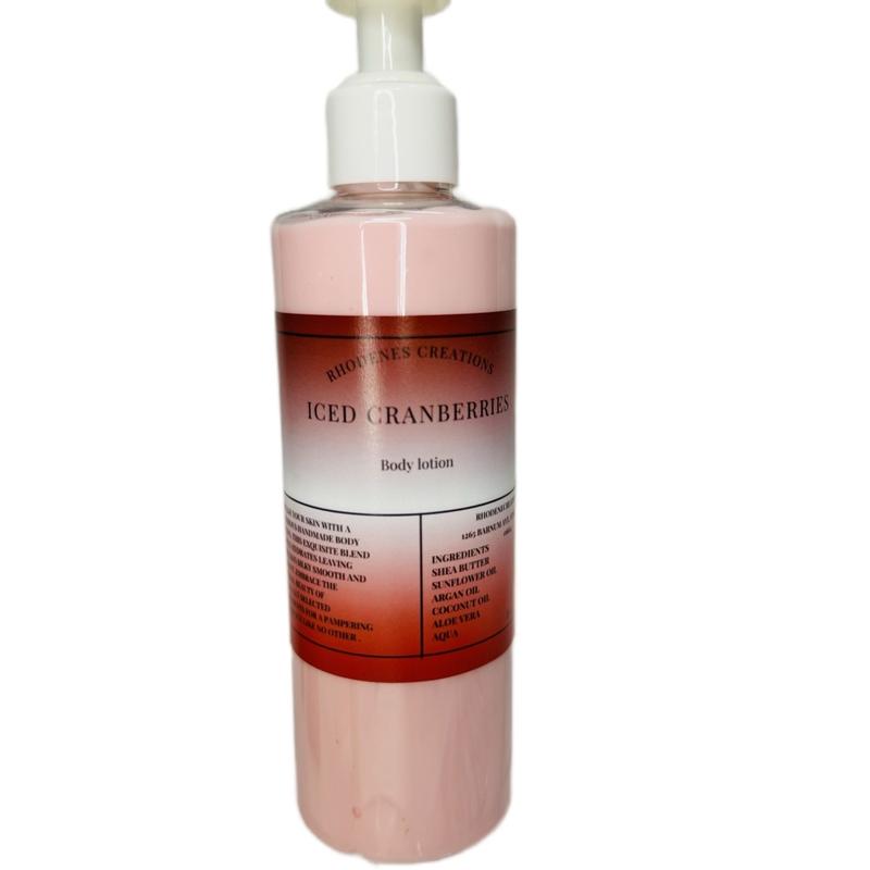 Ice Cranberries body lotion