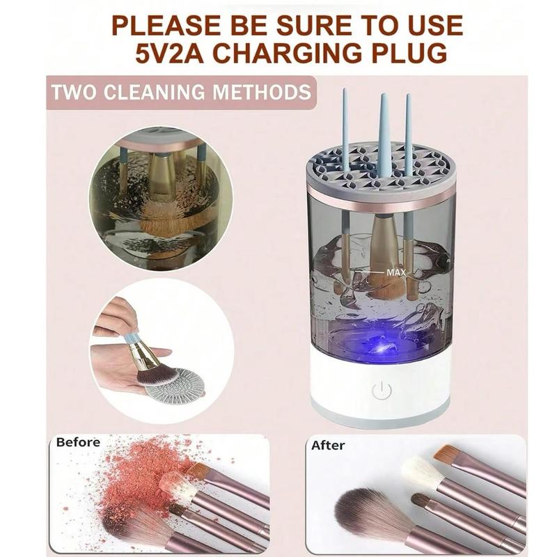 Cosmetic Makeup Brush Cleaner, Cleansing and Drying Stand.