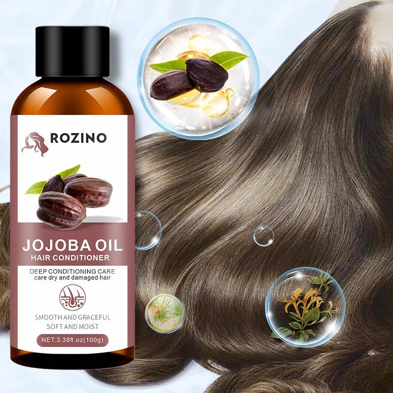 100g Jojoba Haircare Essential Oil for Hair, Comfort Naturally Extracted Jojoba Oil Hair Care Essential Oil for All Hair Types, Valentine's Day Gift For Girlfriend