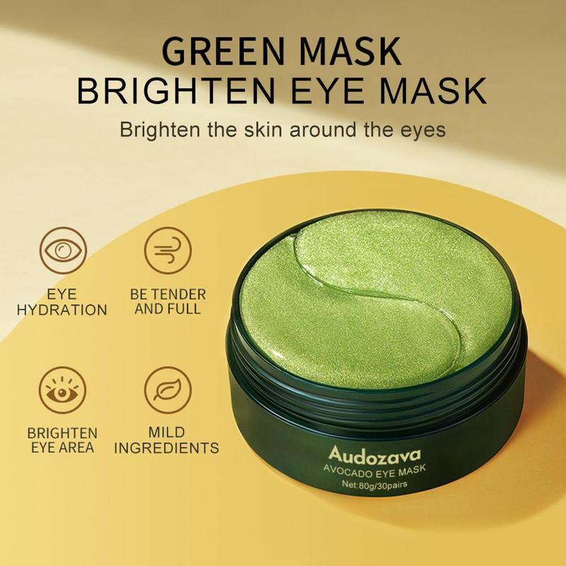 Professional Moisturizing Eye Sooth Mask, 30 Pairs Brightening & Smoothing Eye Care Pad, Beauty & Personal Eye Care Product