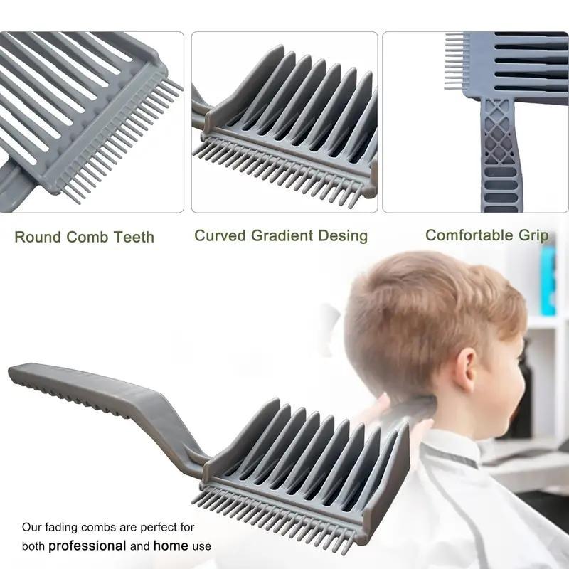 High Temperature Resistance and Anti-static Hair Styling Comb Set, 12pcs set Hair Styling Comb Set, Professional Hair Styling Comb Set for Salon & Barber Shop