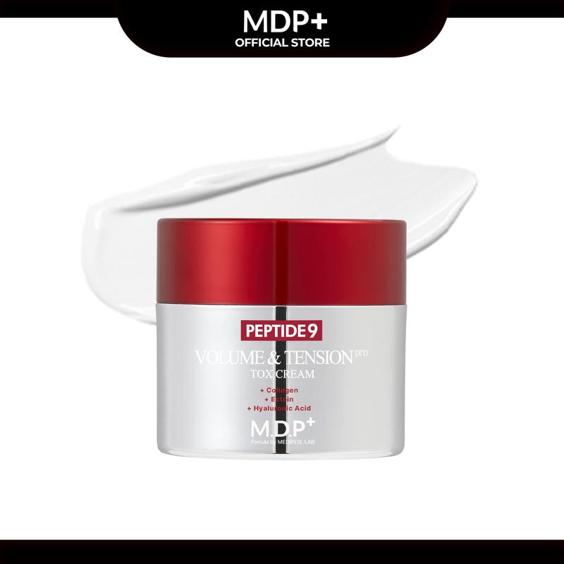 [MDP+ Official Shop] PEPTIDE 9 VOLUME & TENSION TOX CREAM PRO, Skin Barrier, Radiance, Hydration, Night Repair | 1.76 oz, 50g