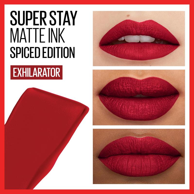 Super Stay Matte Ink Liquid Lipstick Makeup, Long Lasting High Impact Color, Up to 16H Wear