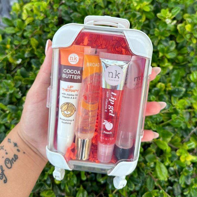 Mini Suitcase Lipgloss Bundle