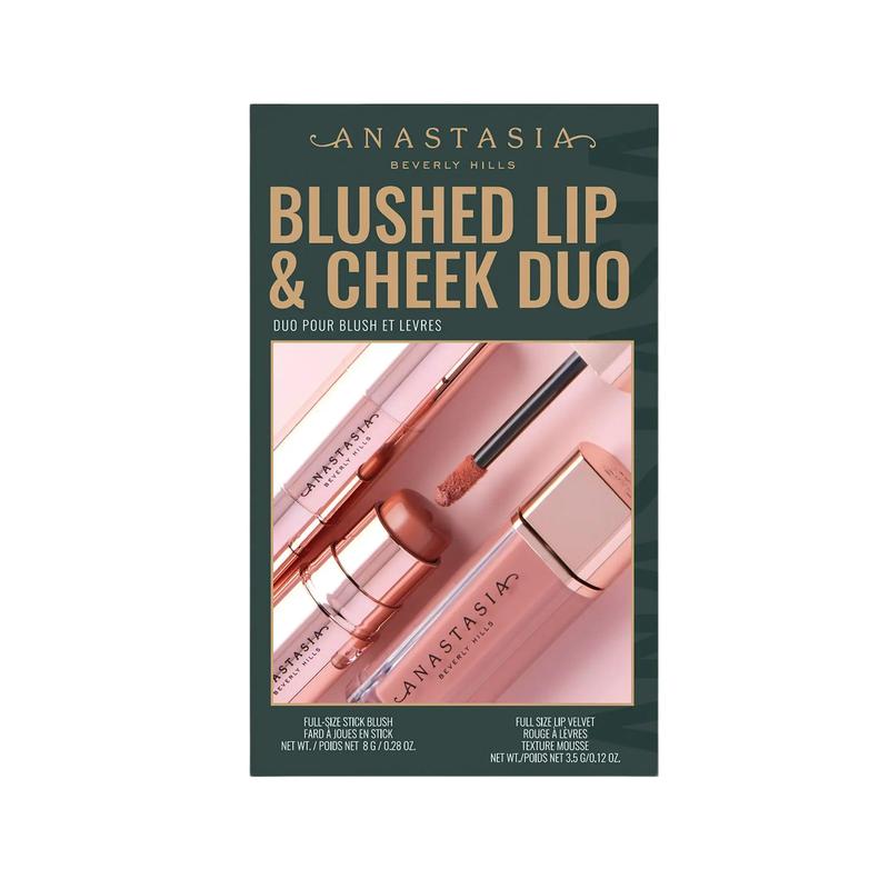 Blushed Lip & Cheek Duo - Go-To Essentials for Blushed Lips and Cheeks Cream Gloss