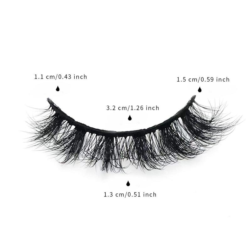 Soft Natural Curling, False Eyelashes for Makeup, Summer Long Fluffy D Curl Faux Cluster Lashes, Lengthening Faux Eye Lashes for Eyelash Extensions, Volumizing False Eyelashes for Women & Girls Gift, Music Festival Makeup