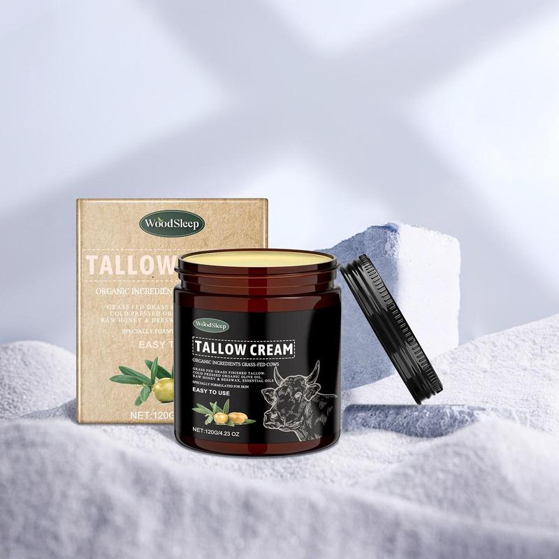 Tallow Cream, 1 Box Moisturizing Body Butter, Hydrating Skin Care Cream, Nourishing Body Care Product for Women & Men