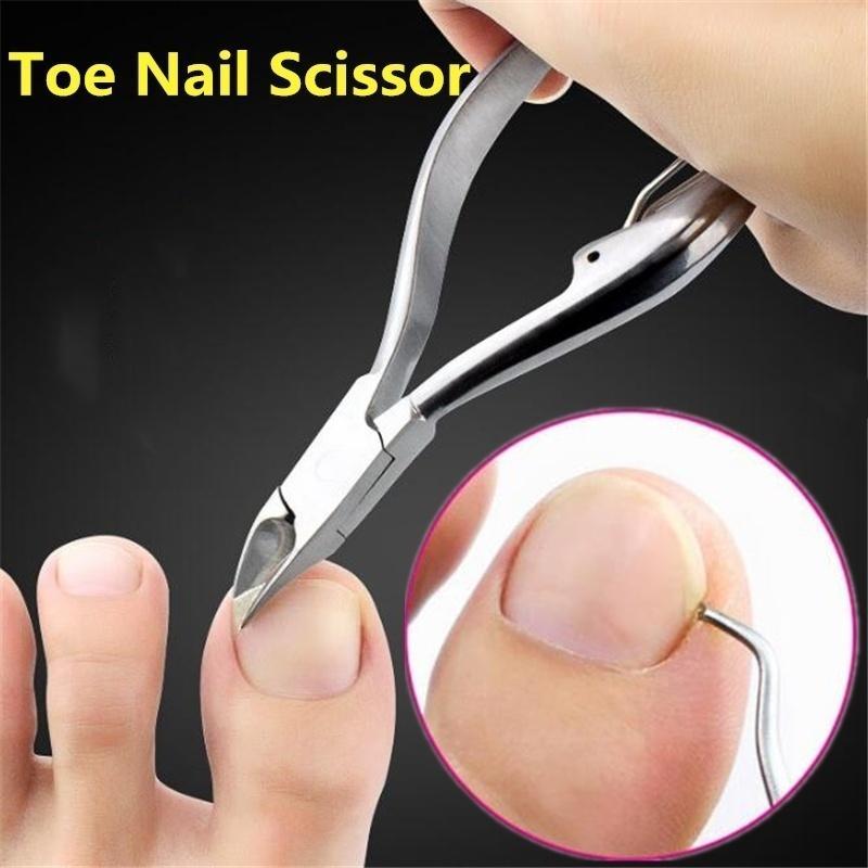 Stainless Steel Toenail Clipper, Professional Safe Ingrown Toenail Trimmer, Manicure & Pedicure Tool for Home & Salon Use, Christmas Gift