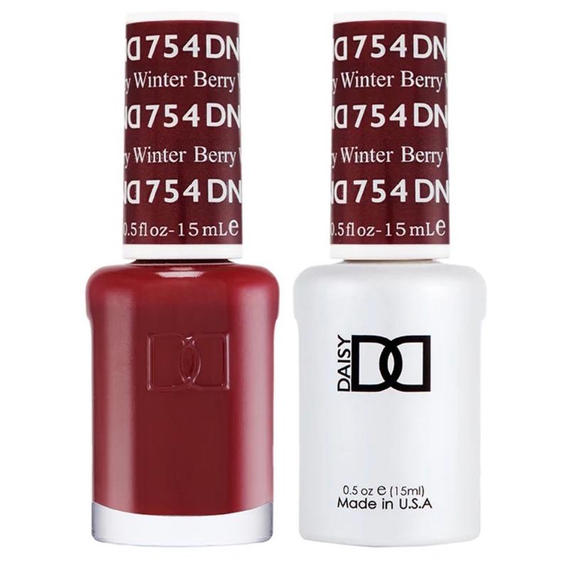 DND 754 Winter Berry Gel and Lacquer Duo nail care nail art