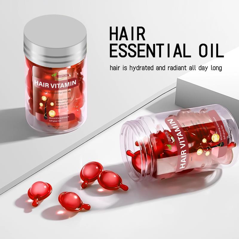 38g Hair Vitamin Capsule, 1 Count Hair Care Essential Oil Capsule, Moisturizing Hair Care Product for Women & Men