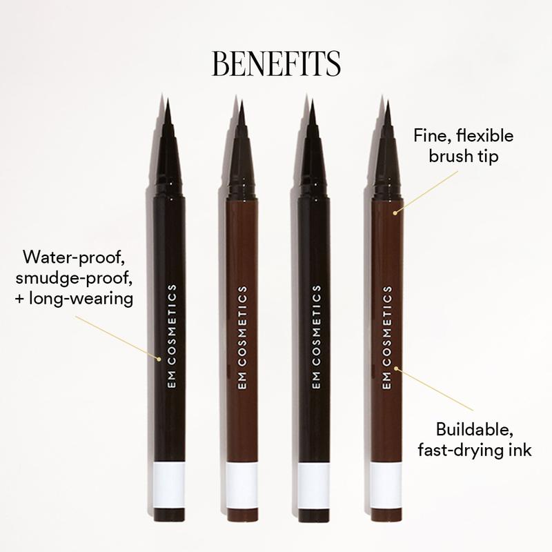 Brush Tip Illustrative Eyeliner