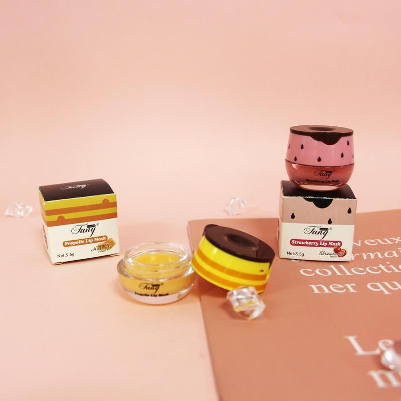 5.5g Moisturizing Lip Mask, 1 Count Hydrating Lip Balm, Honey Lip Care Product for Women & Men