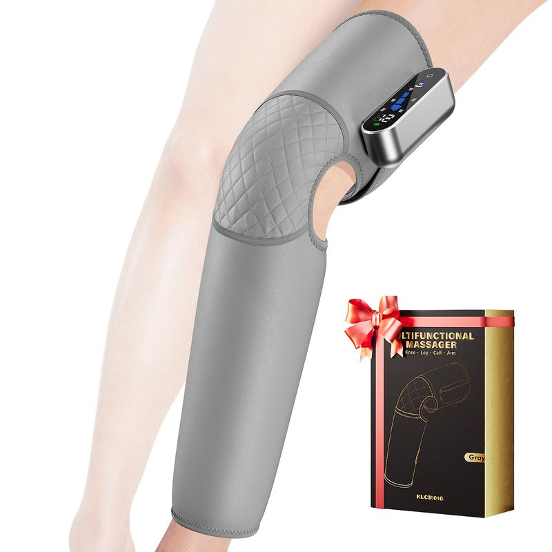 Stylish & Portable Leg Massager with Air Pressure, Heat & Controllable Function Cycle for Sports Relaxation, Comfort Christmas Gift