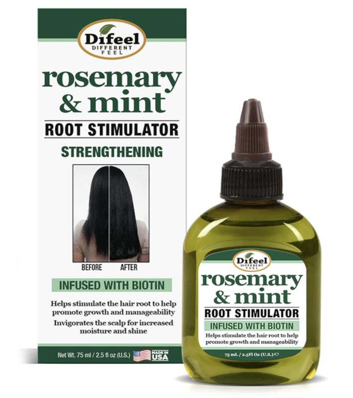 Difeel Rosemary and Mint Root Stimulator with Biotin 2.5 oz. - Hair Growth Scalp Treatment, Rosemary Mint Oil for Hair Growth