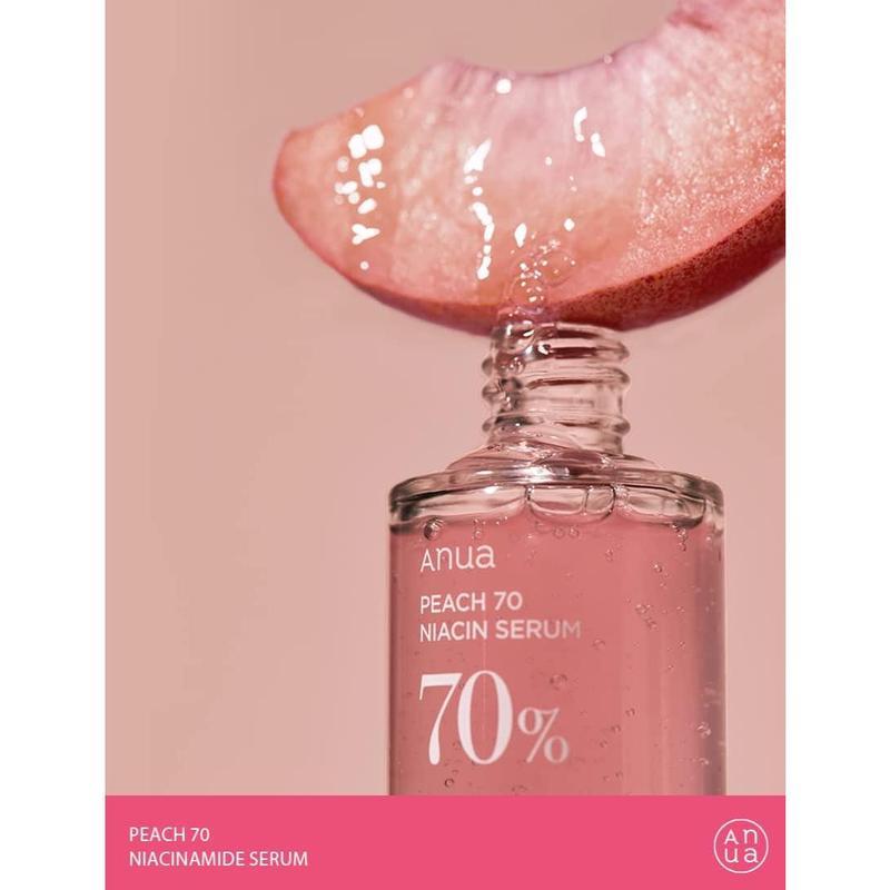 Anua 10% nicotinamide 4% Polycyclic Acid Essence 70 Niacin Essence 70% Skin care moisturizing, nourishing, radiant, comfortable skin hyaluronic acid hydration set anua  peach Hydrating Moisturize