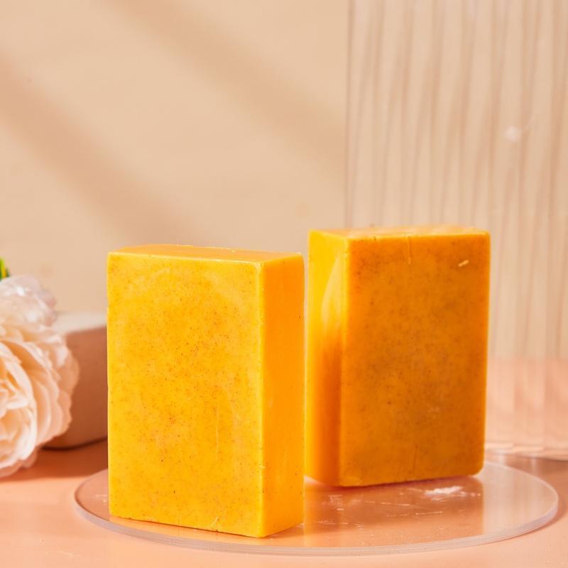 Turmeric & Kojic Acid Brightening Soap, DarkSpot Remover, Kojic Acid Soap, Soap Body CareBody Wash Lemon Flawless Organic