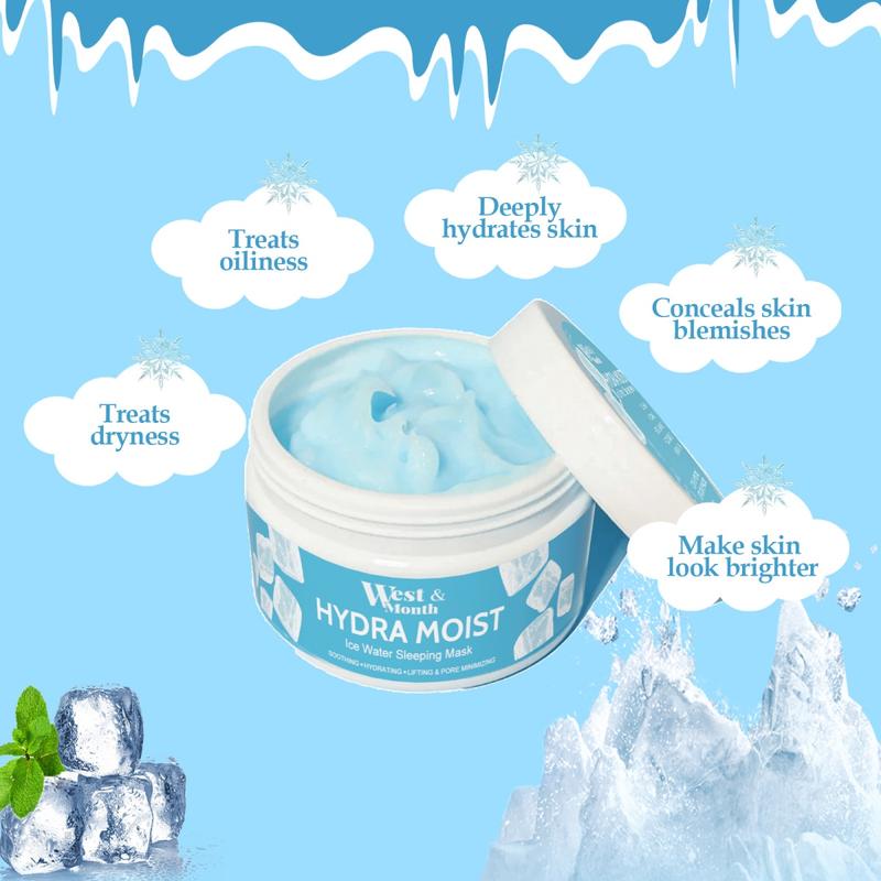 West&Month Rejuvenating Sleeping Mask 100g Deep Cleansing Hydrating Moisturizing Mask Skincare Soothing