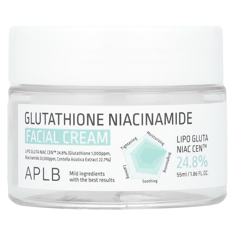 APLB Glutathione Niacinamide, Facial Cream, 1.86 fl oz (55 ml)