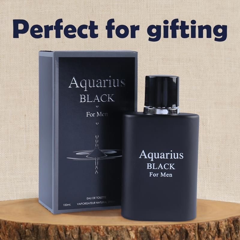 Aquarius Black Spray Cologne For Men 100ml 3.4fl.oz. - Fragrance for Men