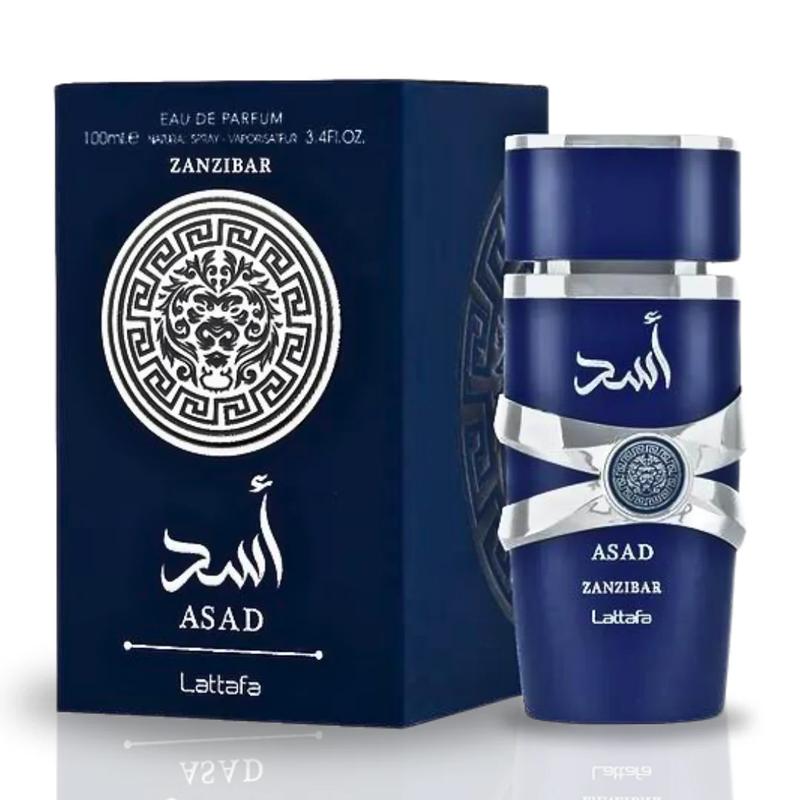 Asad Zanzibar Perfume by Lattafa 3.4oz (100ml) Eau de Parfum EDP For Unisex