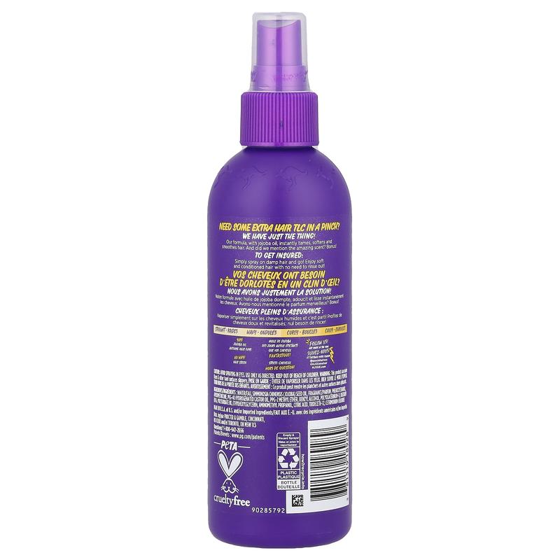 Aussie Hair Insurance, Leave-In Conditioner with Jojoba Oil, All Hair Types, 8 fl oz (236 ml)