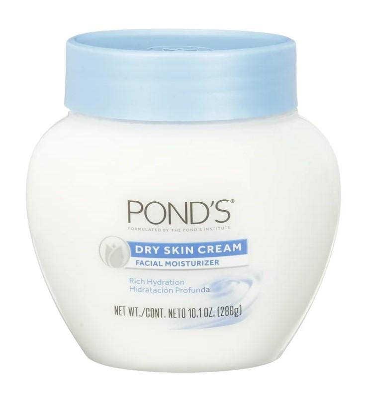 Pond’s Dry Skin Face Moisturizer Cream, Daily Facial Moisturizing 10.1 oz