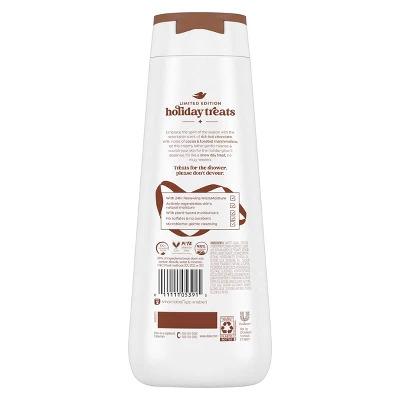 Dove Beauty limited edition holiday treat body wash-hot cocoa RL L-20 floz Body Care Chocolate Moisture Moisturizer Scent Winter Comfort Moisturize Moisturize Hydrating Moisturize Moisturize