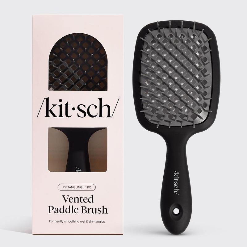 Vented Paddle Brush 1pc - Black