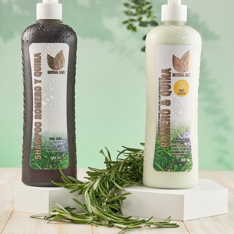 Natural Sant Rosemary Shampoo with Aloe and Biotin for Hair Repair and Growth