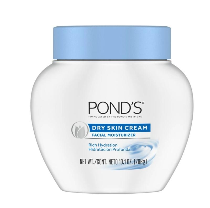 Pond’s Dry Skin Face Moisturizer Cream, Daily Facial Moisturizing 10.1 oz