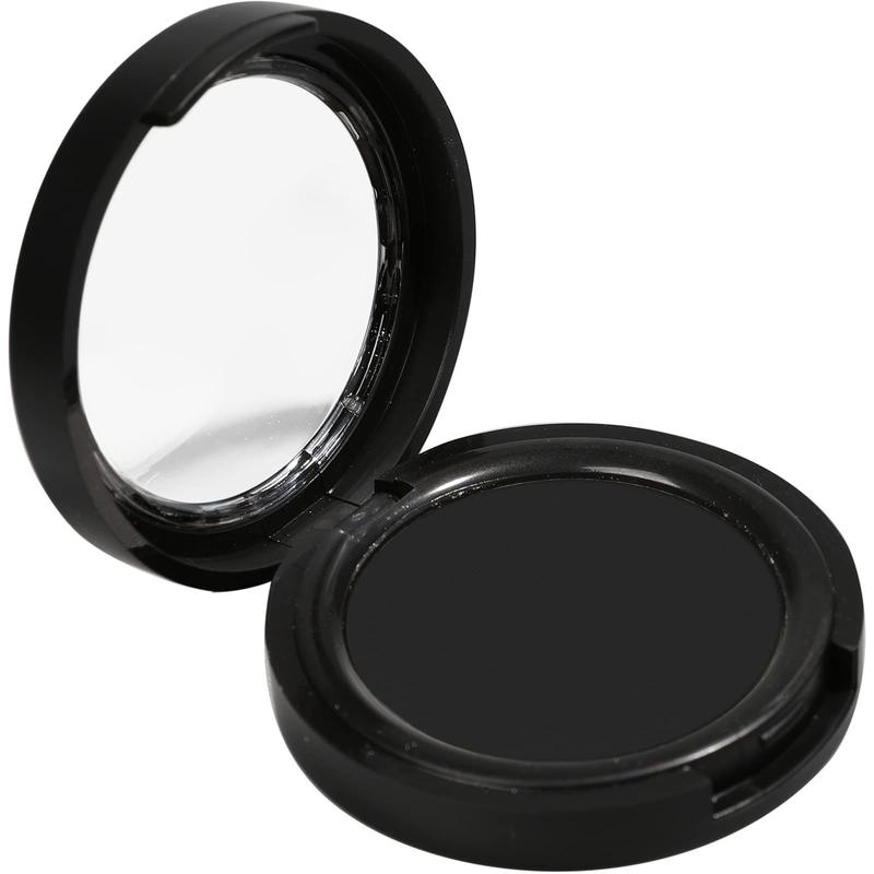 Single Black Matte Eyeshadow Powder Palette High Pigment, Longwear, Intense Color Best Black Eyeshadow