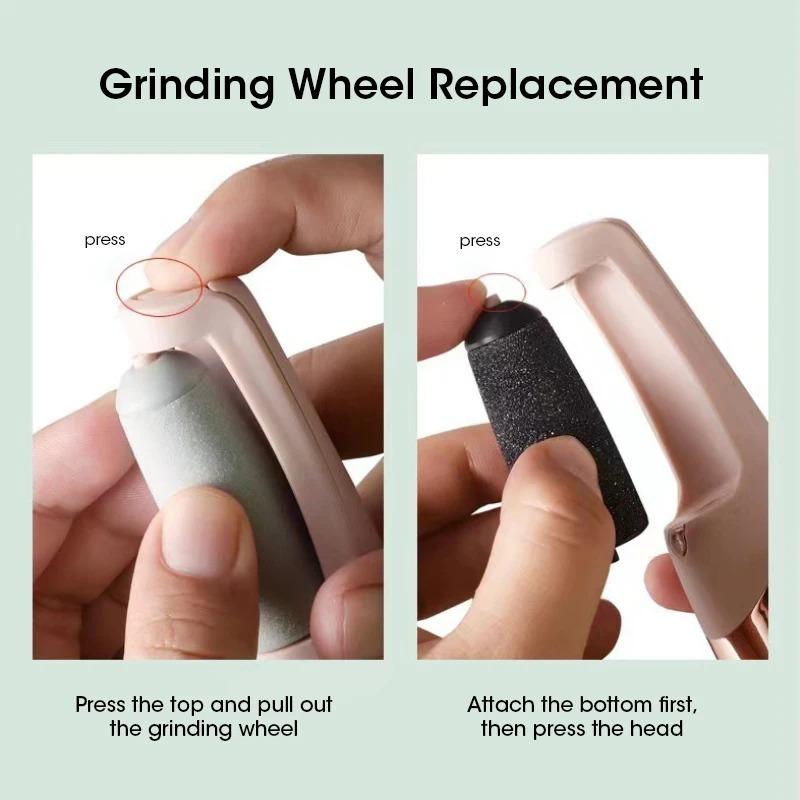 Electric Foot Grinder Automatic Foot Callus Rubbing Pedicure Dead Skin Callus Remover for Foot Rechargeable Foot Beauty Machine