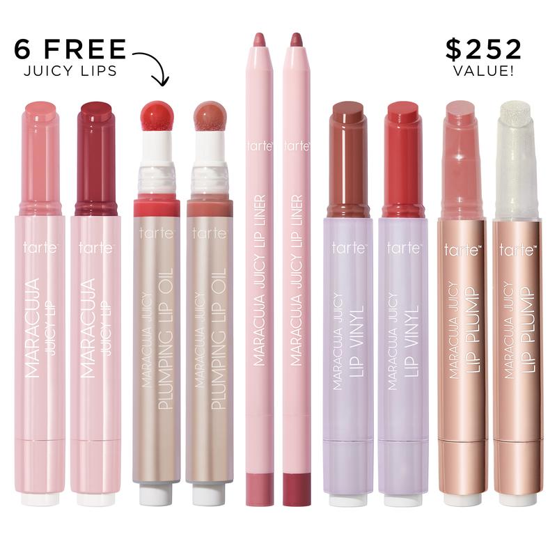 tarte maracuja juicy lip gloss and liner collector's set