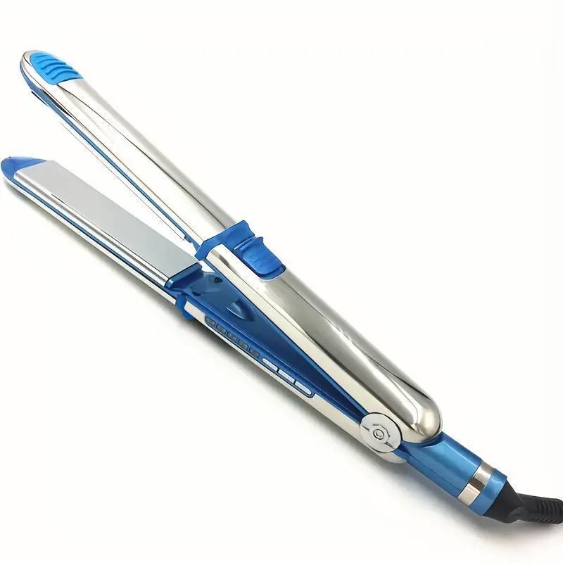 Nano Titanium Prima lonic HairStraightener, Cur and Straighten HairWith One Professional Tool Comfort