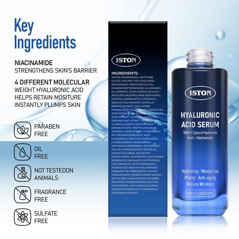 Hyaluronic Acid 50ml Intense Moisturizing Non-Greasy