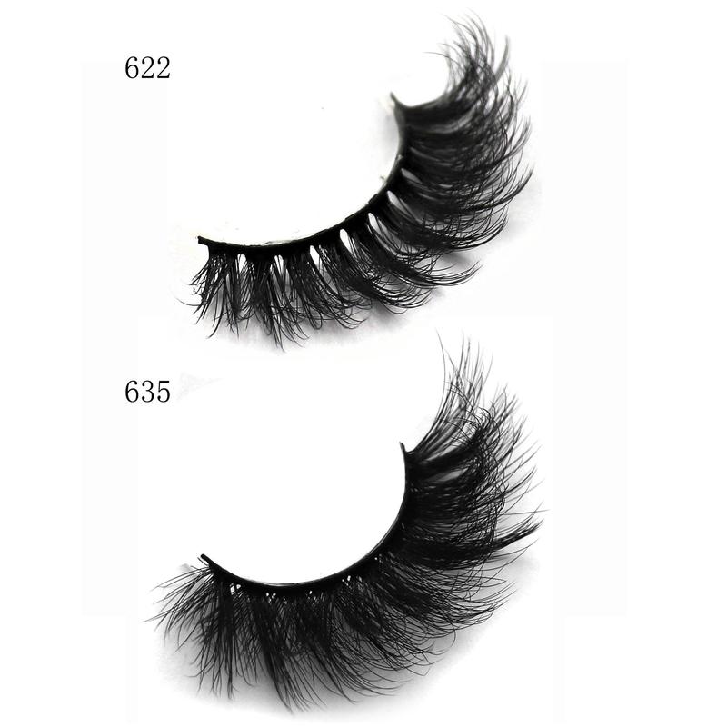 2 Styles Fluffy False Eyelashes, 12 Pairs Natural Curling Eye Makeup Strip Lashes of 2 Styles, Volumized False Eyelashes for Women and Girls Eye Makeup Enhancement