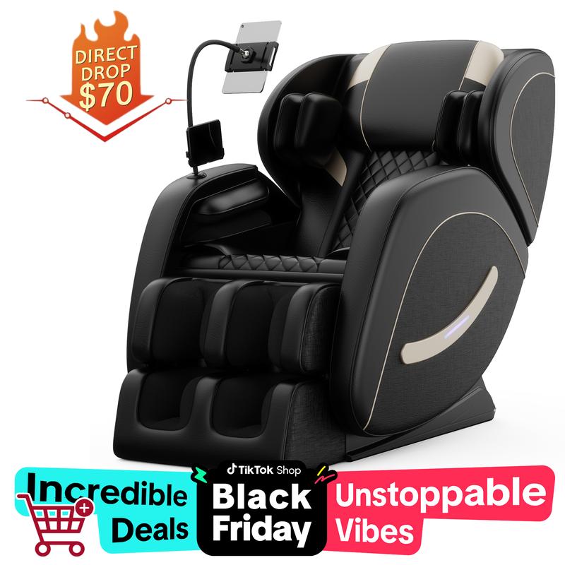 [blackfriday sale]Massage Chair Recliner with Zero Gravity with Full Body Air Pressure