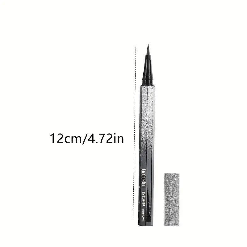 Long Lasting Eyeliner Pencil, Waterproof Liquid Eyeliner, Sweat Proof Fine Tip Eyeliner Pens, Quick Drying Eyeliner Pen with Precise Flexible Tip & Comfortable Grip