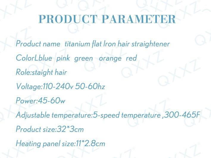 Nano Titanium Prima lonic HairStraightener, Cur and Straighten HairWith One Professional Tool Comfort