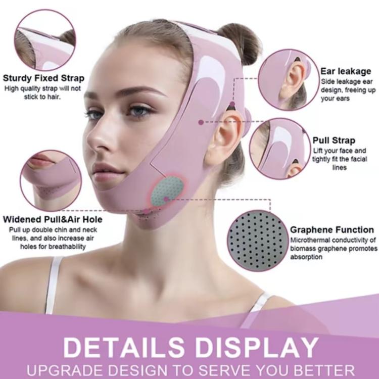 Reusable V Line Mask ,Facial Slimming Strap, Double Chin Reducer ,Chin Up Mask ,Face Lifting Belt V Shaped Slimming Face Mask Improve Facial Puffiness,Tighten Facial Contours for Sagging skin care products korean skin care beauty tool korean  facemask