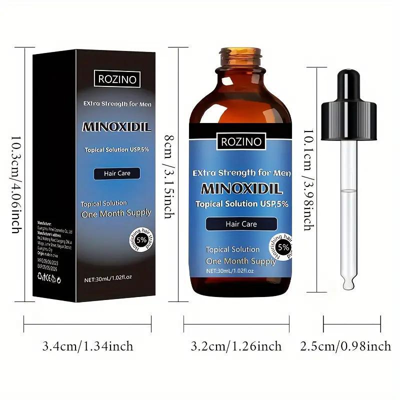 30ml Minoxidil Hair Care Essential Oil, 1 2 Counts Powerful Hair Root Care Oil, Deep Hydrating Hair Serum, Easy to Use, Comfort Moisturizing Haircare Product for Dry & Damaged Hair