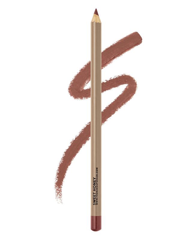 Sweet Honey Wooden Lipliner, Long Lasting, High Pigmentation Smooth