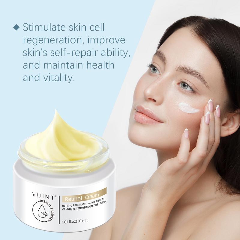 VUINT- Retinol Cream for Face Cream Fast Deep Cellular Absorption Day or Night Cream for Firming