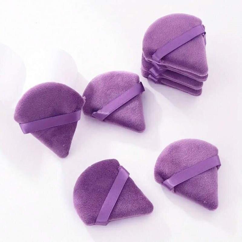 Triangle Shaped Makeup Puff (50pcs), Soft Makeup Sponge Suitable for All Skin Types, Professional Makeup Tools for Women & Girls